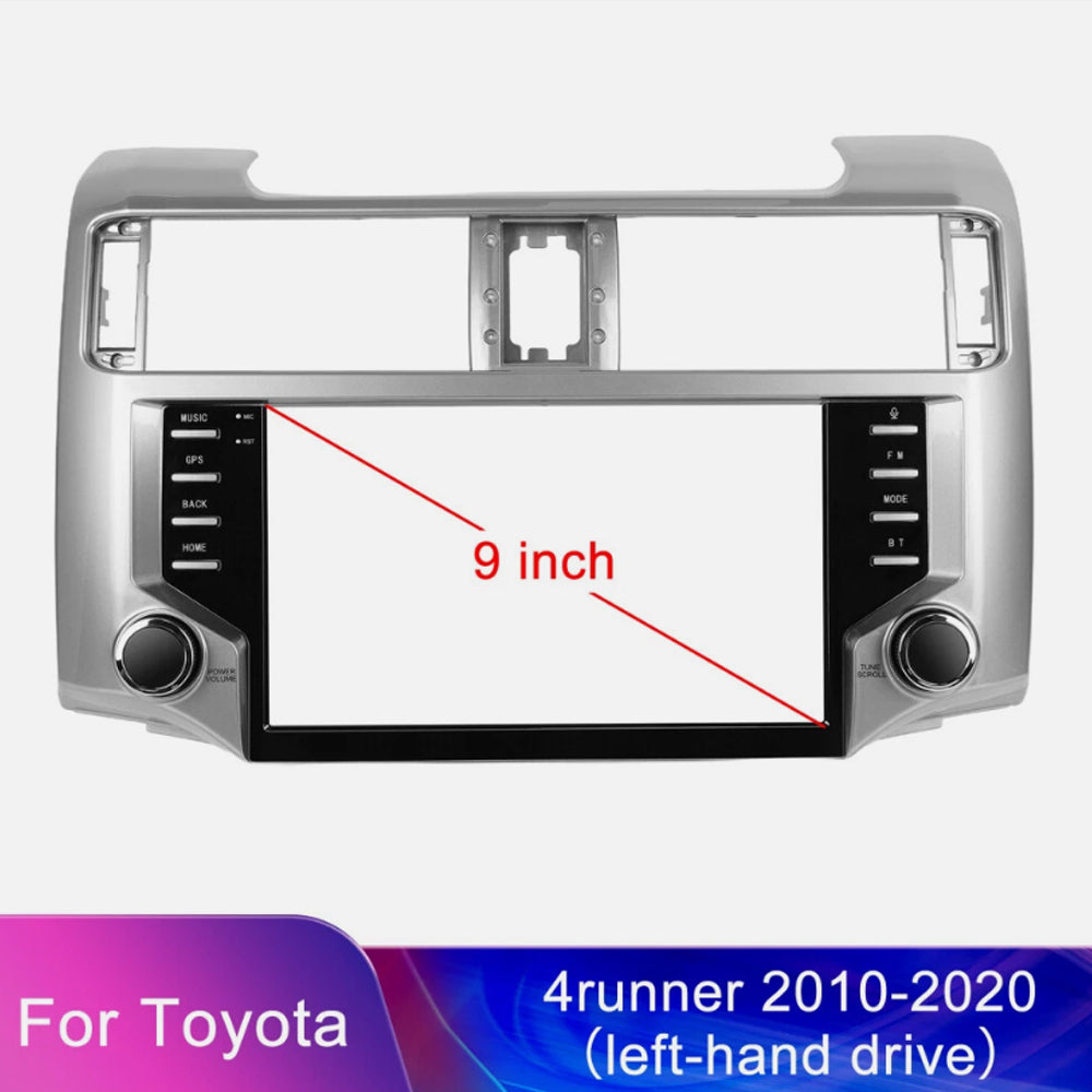 GPS For Toyota 4Runner 2010-23 2Din Car Radio 9" Stereo Navigator Apple Carplay