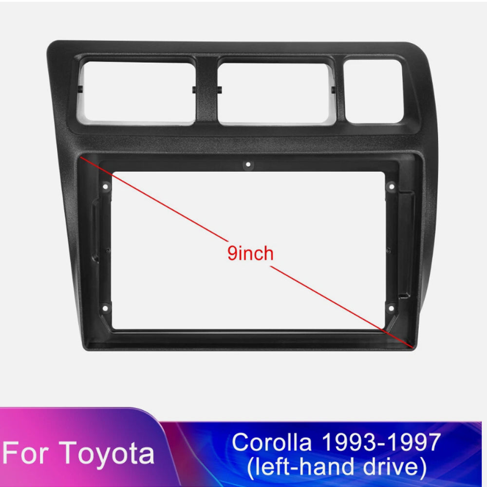 Navigator GPS 2Din Touchscreen Car Radio 9" Stereo For Toyota 1993-1997 Corolla