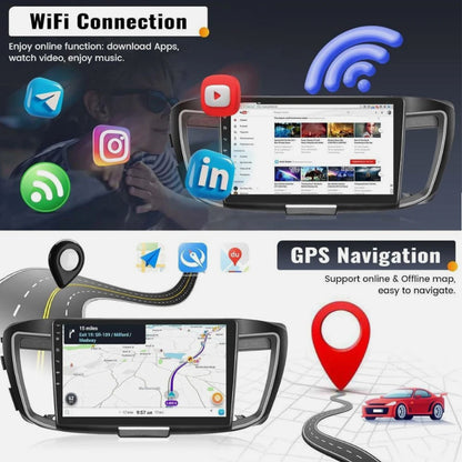 10" 2Din 4+64G 8Core Car Stereo Radio Apple Carplay Android 15.0 GPS 4G FM BT WIFI Navi