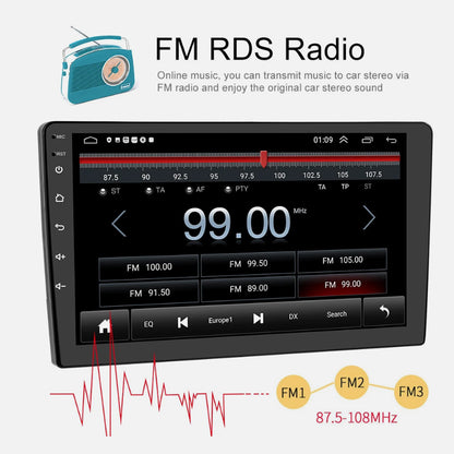 10" 2Din 4+64G 8Core Car Stereo Radio Apple Carplay Android 15.0 GPS 4G FM BT WIFI Navi