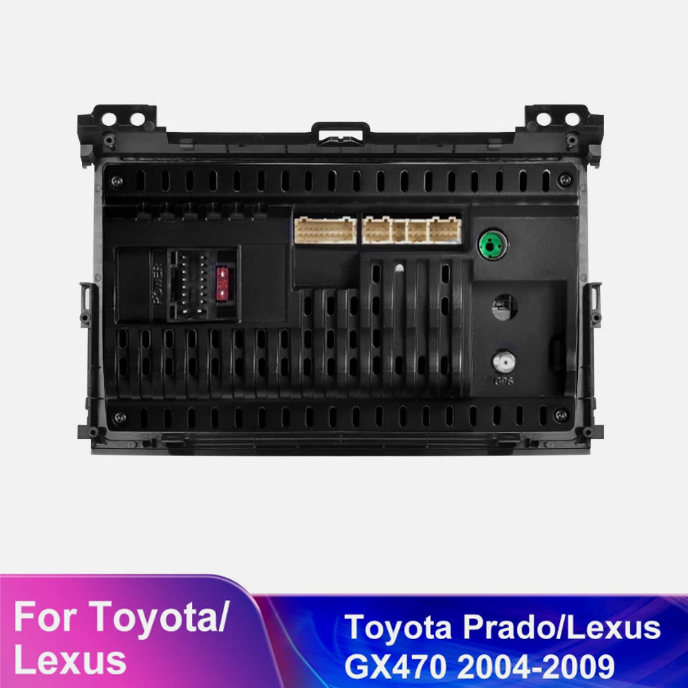 GPS Navigator 2Din Car Radio Apple Carplay 9" For Toyota 2003-2009 4Runner Audio