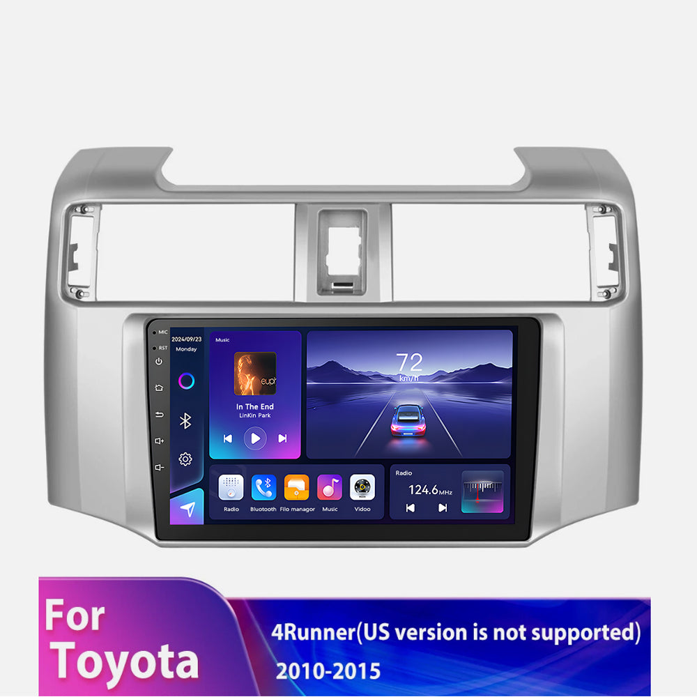 For Toyota 4 runner 2009-2019 Car Stereo Radio Apple Carplay Android 15.0 GPS Navi
