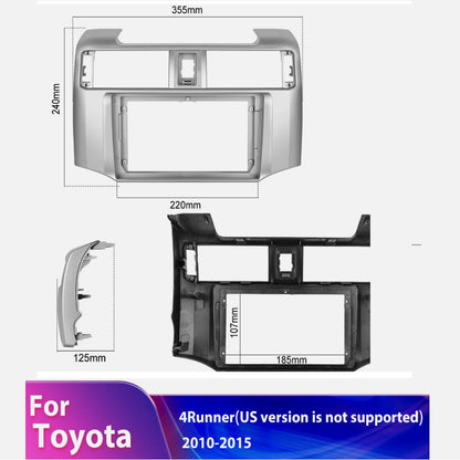 For Toyota 4 runner 2009-2019 Car Stereo Radio Apple Carplay Android 15.0 GPS Navi
