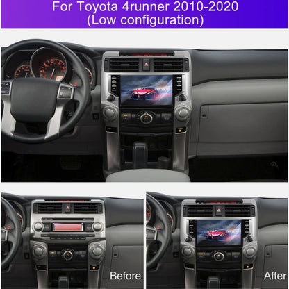 Car Radio 9" 2Din Stereo Touchscreen GPS Navigator For Toyota 4Runner 2010-2020