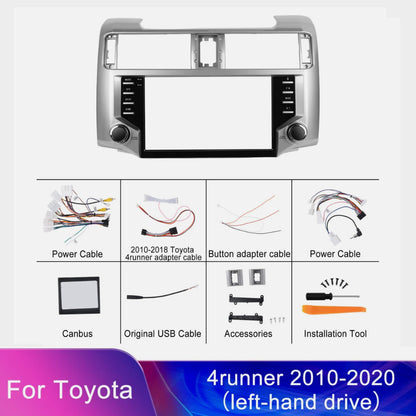 GPS For Toyota 4Runner 2010-23 2Din Car Radio 9" Stereo Navigator Apple Carplay