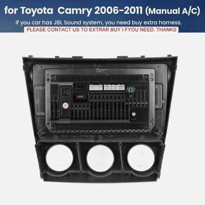 2Din Car Radio 9" Stereo Apple Carplay GPS Navi For Toyota Camry 2006-2011