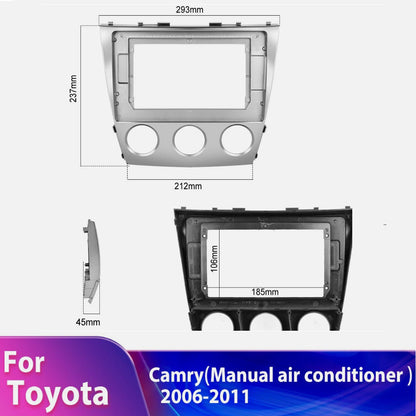 2Din Car Radio 9" Stereo Apple Carplay GPS Navi For Toyota Camry 2006-2011
