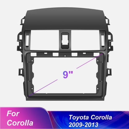 GPS For Toyota 2009-2013 Corolla 2Din Car Radio 9" Stereo Apple Carplay