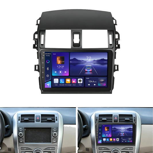Navigator GPS 2Din Touchscreen Car Radio 9" Stereo For Toyota 2006-2013 Corolla