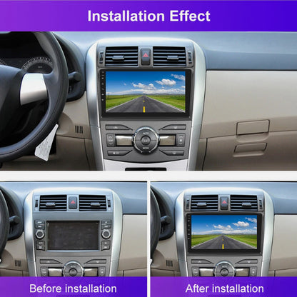Navigator GPS 2Din Touchscreen Car Radio 9" Stereo For Toyota 2006-2013 Corolla