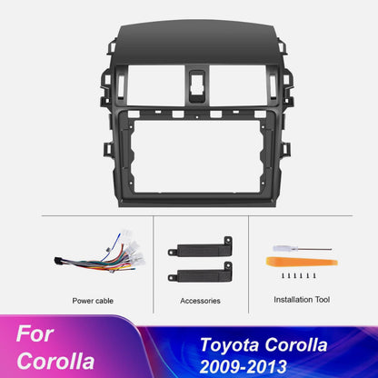 Navigator GPS 2Din Touchscreen Car Radio 9" Stereo For Toyota 2006-2013 Corolla
