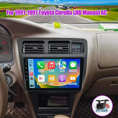 Navigator GPS 2Din Touchscreen Car Radio 9" Stereo For Toyota 1993-1997 Corolla